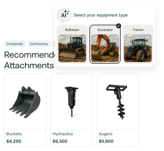 heavy equipment ai discovery